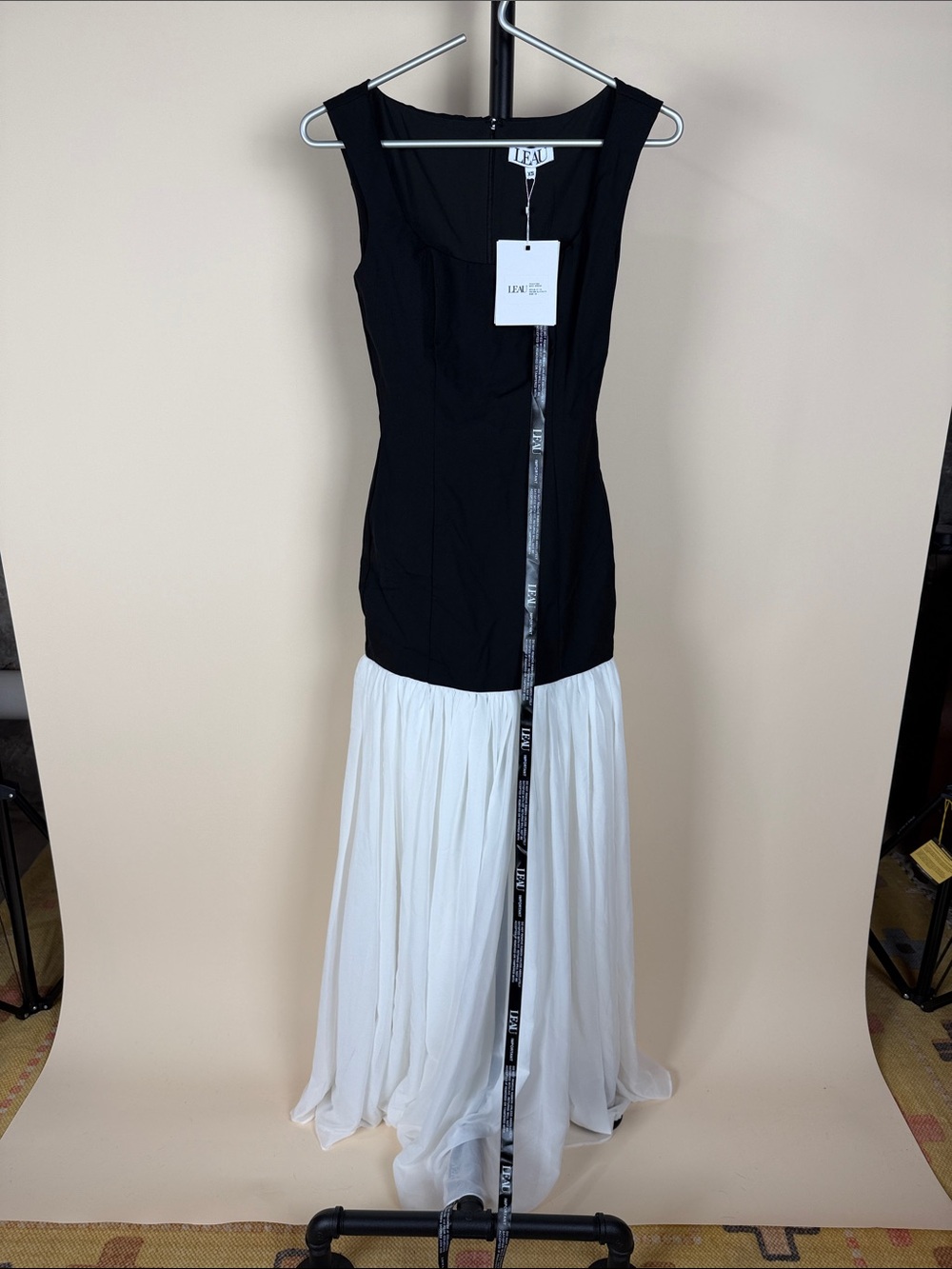 LEÁU NWT Phantom Maxi Dress